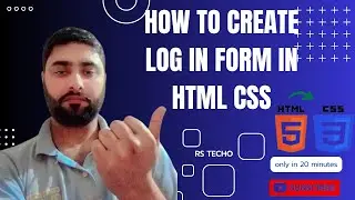 CSS Login Form: Step-by-Step Tutorial | html css tutorial