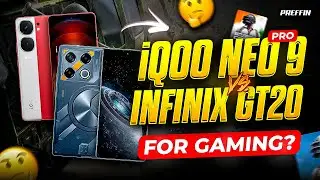 😱iQOO NEO 9 PRO VS INFINIX GT20 PRO | WHICH IS BEST FOR PUBG BGMI | IQOO NEO 9 PRO BGMI TEST