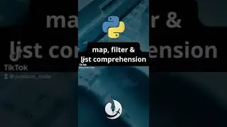 Map, filter and list comprehension (as an alternative) in Python programming language 👨🏻‍💻