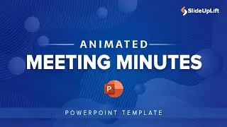 Animated Meeting Minutes PowerPoint Template