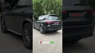 Звук актвиного выхлопа iXsound на Mercedes GLS