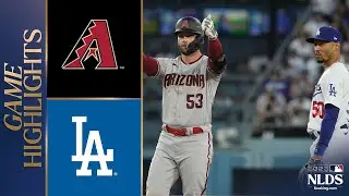 D-backs vs. Dodgers Game 1 Highlights (10/7/23) | MLB Highlights