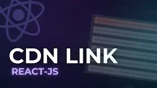 How to Add CDN link in React JS