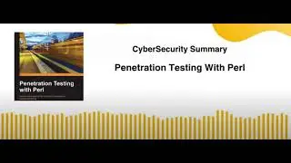Penetration Testing With Perl