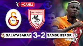 Galatasaray 3-2 Samsunspor / Süper Lig Canlı Yayın