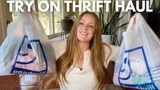 Mid Size Try On Thrift Haul To Resell On Poshmark & EBay! Patagonia, Lululemon, Anthropologie & More