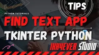 Python Tkinter - Build Search String in Text Application GUI 2022