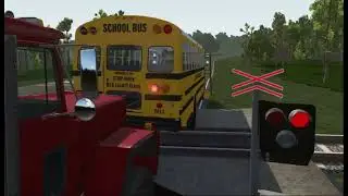 Train Close Calls & Near-Miss Accidents 3 | BeamNG.drive