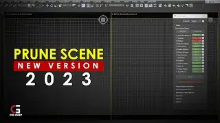 Prune Scene 3.4.9 Script in 3ds Max 2023: Boost Efficiency & Streamline Workflow