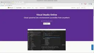 Learn Azure: Sign Up for Visual Studio Online