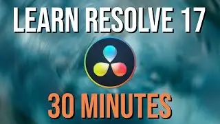 LEARN DAVINCI RESOLVE 17 IN 30 MINUTES - Editing Basics & New Features Guide