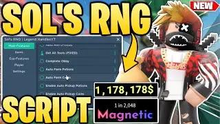 Sol's RNG Script PASTEBIN 2024 Mobile + PC QUICK ROLL + AUTOFARM + INFINITE COINS | SOLS RNG SCRIPT