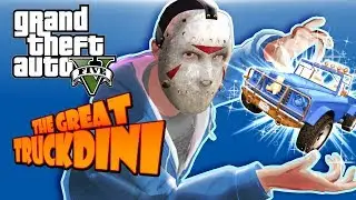 GTA 5 - Truckdini, Launches, Glitches and Funny Moments!