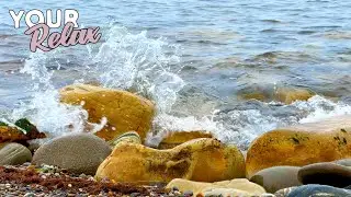 Gentle sounds of the waves of the Black Sea lasting 12 hours of 4K video