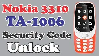 Nokia 3310 (3G) TA-1006 Security Code Unlock  in One Click With Avenger Spreadtrum Module Hindi/Urdu