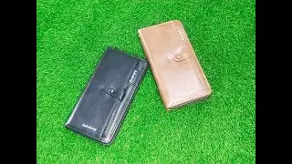 Balenterry Pu Leather Wallet With External Card Holder #menswallet #fypシ゚viral #mensaccessories