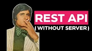 How to Build a REST API Without a server? Serverless REST API!