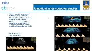 Management of Pregnancies with Abnormal Fetal Dopplers