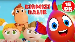 Kırmızı Balık | Kukuli Çocuklar için Hayvan Şarkıları | Arı, Kurbağa, Miyav, Horoz, KIRMIZI BALIK