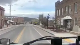 Goldfield, Nevada, mostly abandoned but not the ghost town