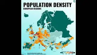 Population Density of European Countries/Regions! 