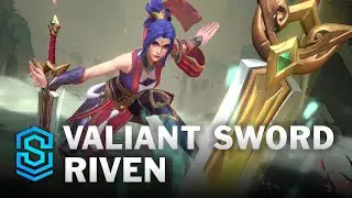 Valiant Sword Riven Wild Rift Skin Spotlight