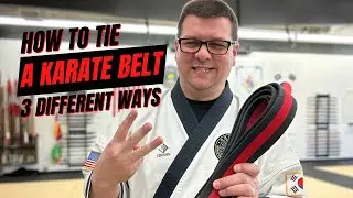 How to tie a Karate Belt 3 Different Ways