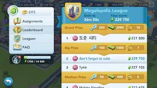 🔴SEMOGA DAPET PERINGKAT 1 MEGALOPOLIS #simcitybuildit