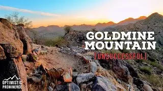 [Unsuccessful] Hiking Goldmine Mountain (San Tan Mountains, Arizona)