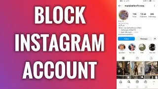 How To Block Instagram Account