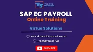 SAP Employee Central Payroll Training || Virtue Solutions ||SAP EC Payroll Demo|| SAP Success Factor