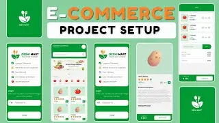 E Commerce App in Flutter  Project Setup | Deshi Mart In Flutter | #flutterhero