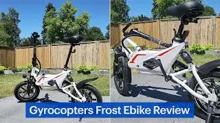 Gyrocopters Frost Foldable Electric Bike Review