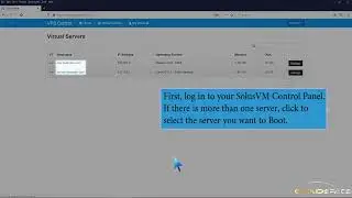 How to Start Boot Your VPS Using SolusVM   CloudSpace