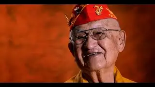 Thomas H. Begay recalls Navajo Code Talker program; Battle of Iwo Jima