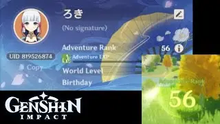 Genshin Impact | Grinding to AR56