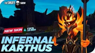 Инфернальный Картус - Обзор Скина Лига Легенд - Infernal Karthus League of Legends