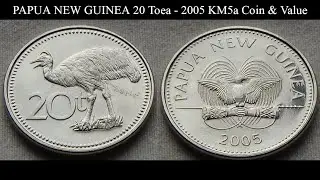 PAPUA NEW GUINEA 20 Toea - 2005 KM5a Coin & Value