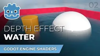 How To Create a Water Depth Effect // Godot 4 3D Shader Tutorial