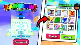 INSANE OFFERS for *RAINBOW* TITANIC Spongebob! (pet simulator 99)