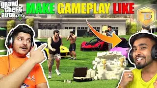 HOW TO MAKE GAMEPLAY LIKE ‎@TechnoGamerzOfficial | CREATE OWN STORY IN GTA 5