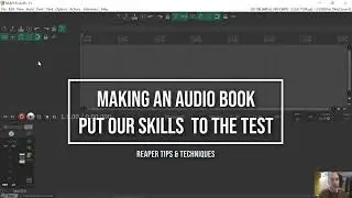 Produce a basic audio book in Reaper