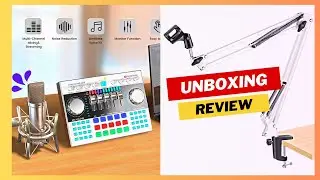 Ultimate Audio Setup Mic, Sound Card, and Mic Stand Review