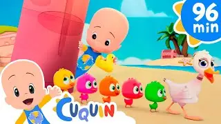 Five Little Ducks 🦆 and more Nursery Rhymes by Cleo and Cuquin | Children Songs