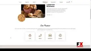 BakeryCo - Bakery Shop Elementor Template Kit cookies coffee