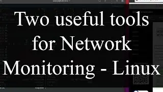 Two useful Network Monitoring Tools for Linux | Network Administration (Ubuntu)