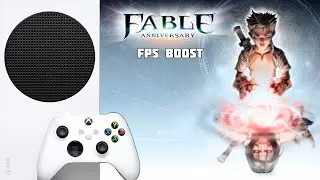 Fable Anniversary Xbox Series S FPS BOOST 1440p 60 FPS