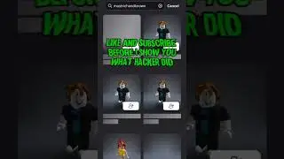 THEY HACKED MY ROBLOX ACCOUNT ☹️