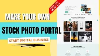 The Easy Way to Sell Photos Online | Build Your Own Stock Photo Portal |  PhotoStack