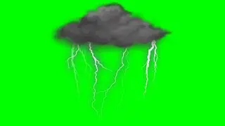 Thunderstorm lightning effect on copyright free